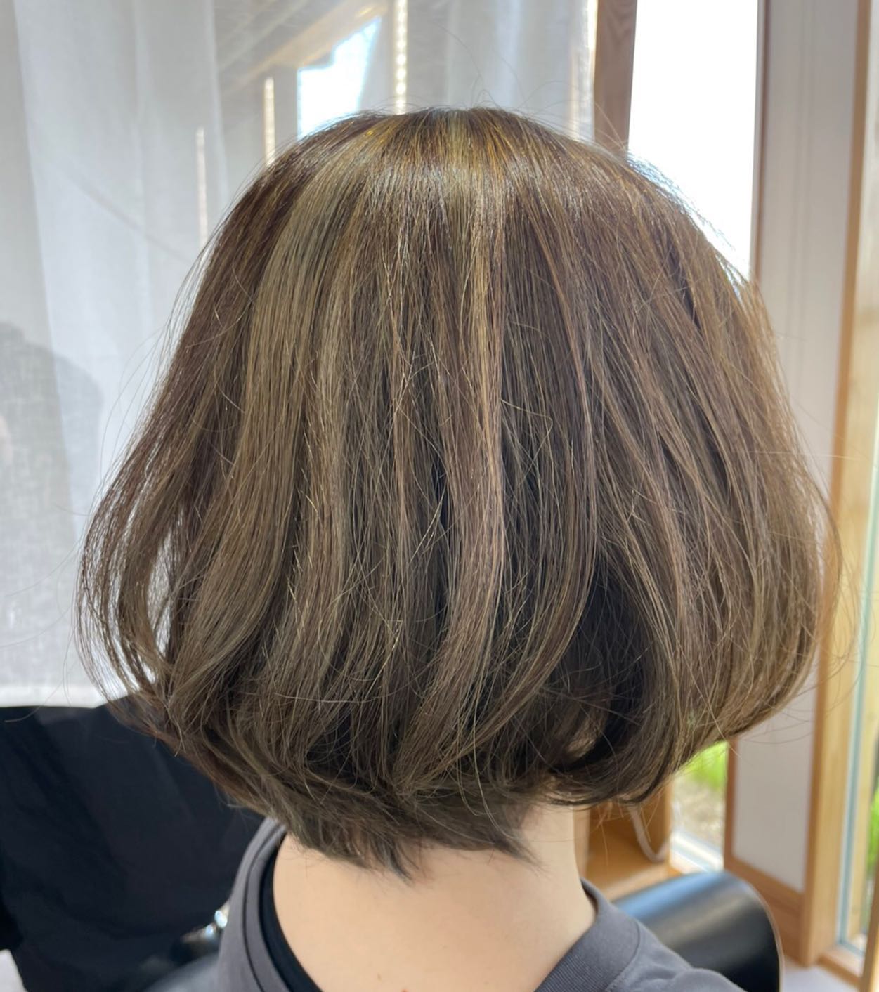 思い切って明るく退色も楽しみ️夏には更に... 笑#totti #hair #color #perm #cut #hairstyle #haircolor #hairarrange #stylist #care #carelist #aujua #イルミナカラー #headspa #treatment #美容院