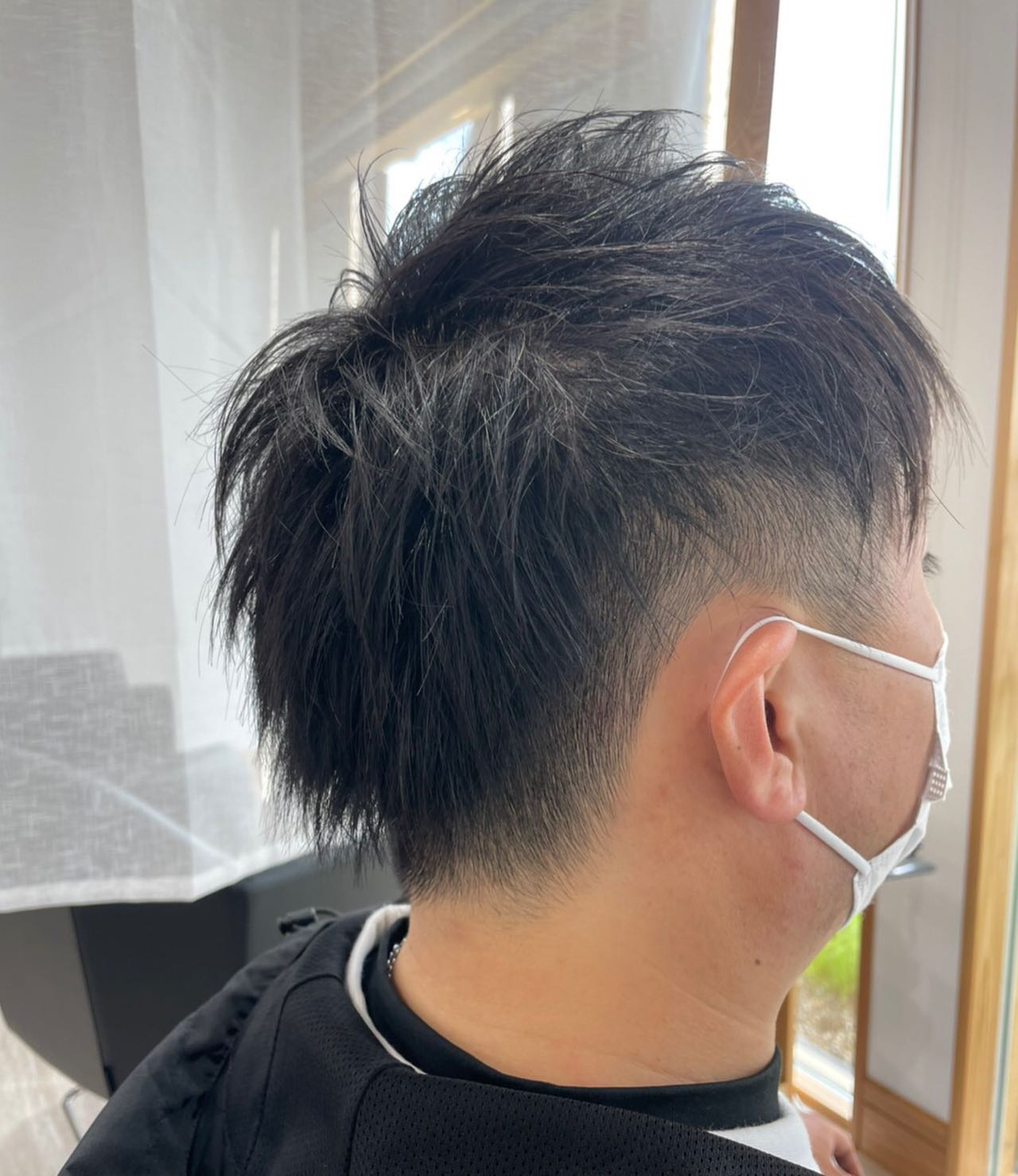 スッキリとマスクもかけやすく何よりかっこよく#totti #hair #color #perm #cut #hairstyle #haircolor #hairarrange #stylist #care #carelist #aujua #イルミナカラー #headspa #treatment #美容院