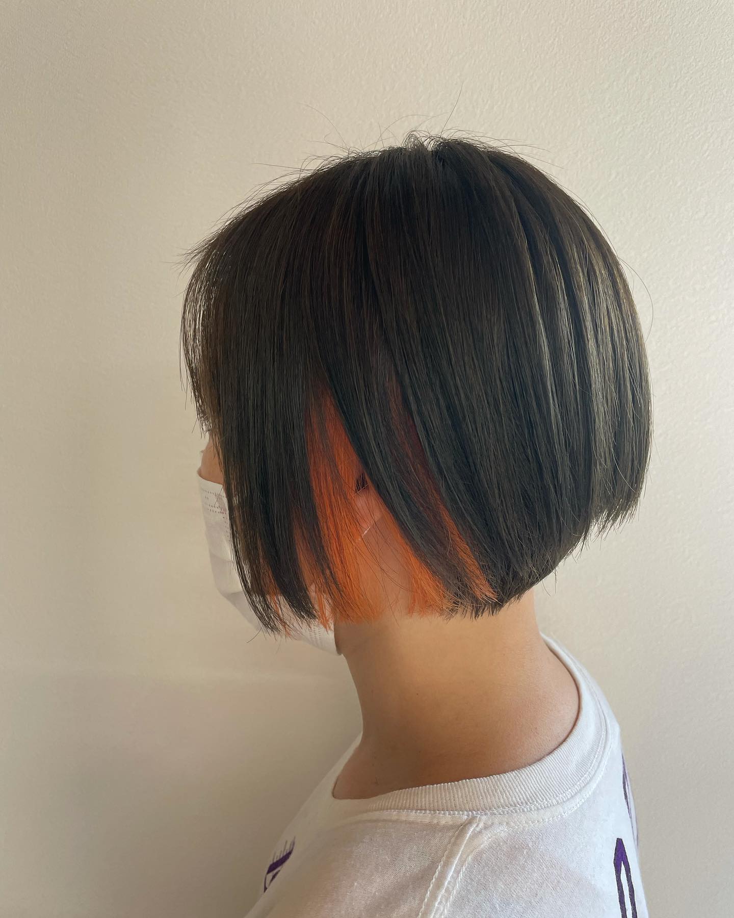 夏は楽しみたい️そんなあなたにインナーオレンジかわいい#totti #hair #color #perm #cut #hairstyle #haircolor #hairarrange #stylist #care #carelist #aujua #イルミナカラー #headspa #treatment #美容院