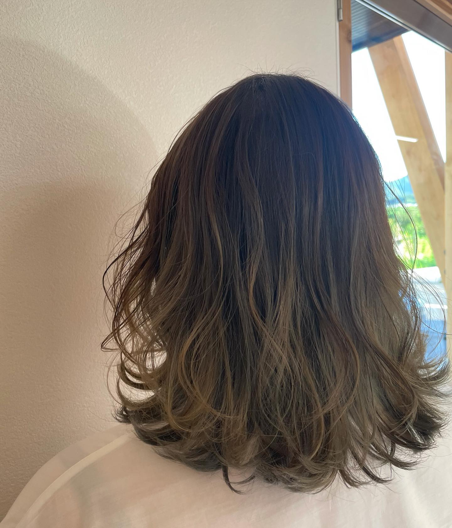 ええあんばい頑張って伸ばそー️次のカラーも楽しみっ😎#totti #hair #color #perm #cut #hairstyle #haircolor #hairarrange #stylist #care #carelist #aujua #イルミナカラー #headspa #treatment #美容院