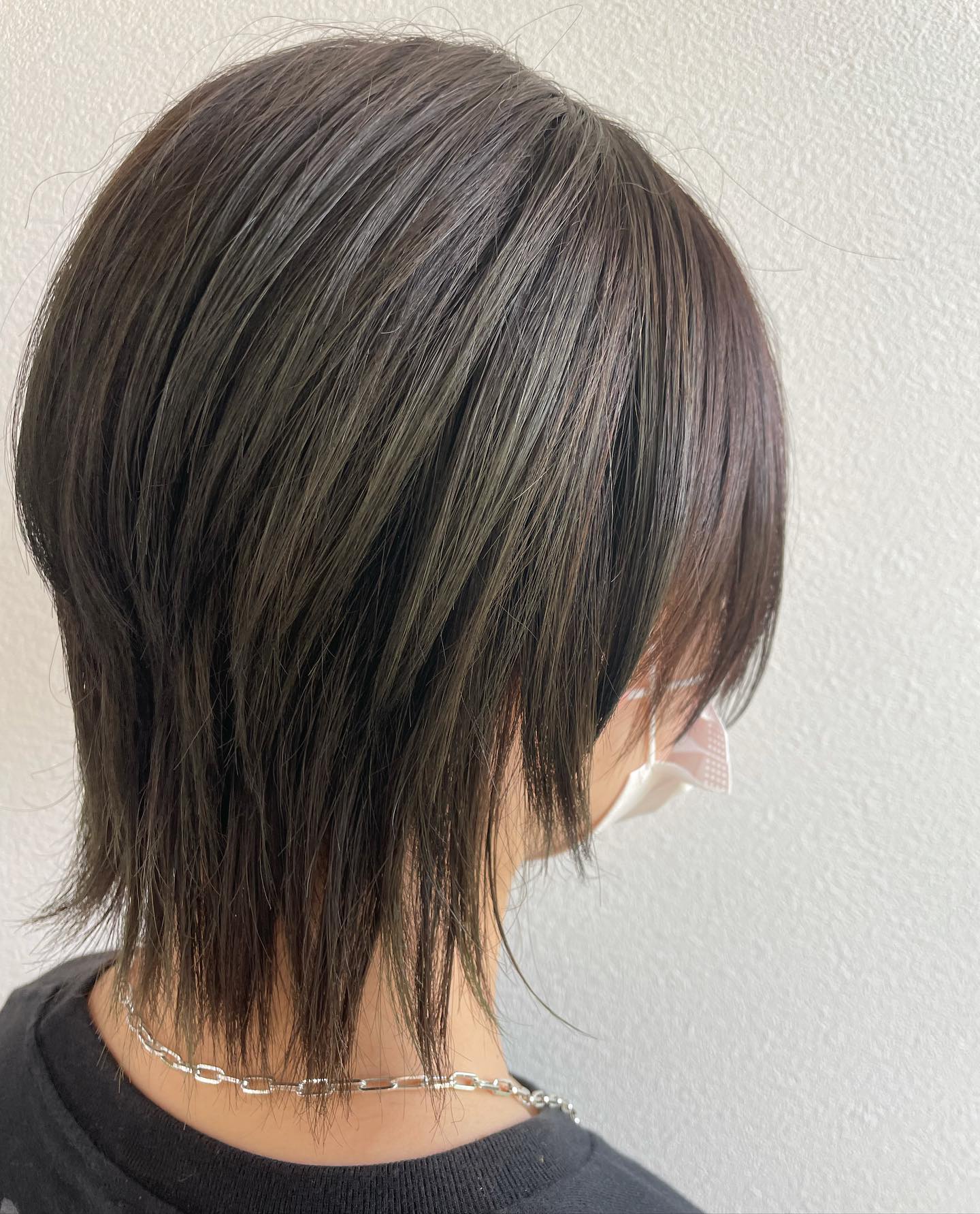 またまたウルフ️ストレートアイロン仕上げかっこかわいい#totti #hair #color #perm #cut #hairstyle #haircolor #hairarrange #stylist #care #carelist #aujua #イルミナカラー #headspa #treatment #美容院