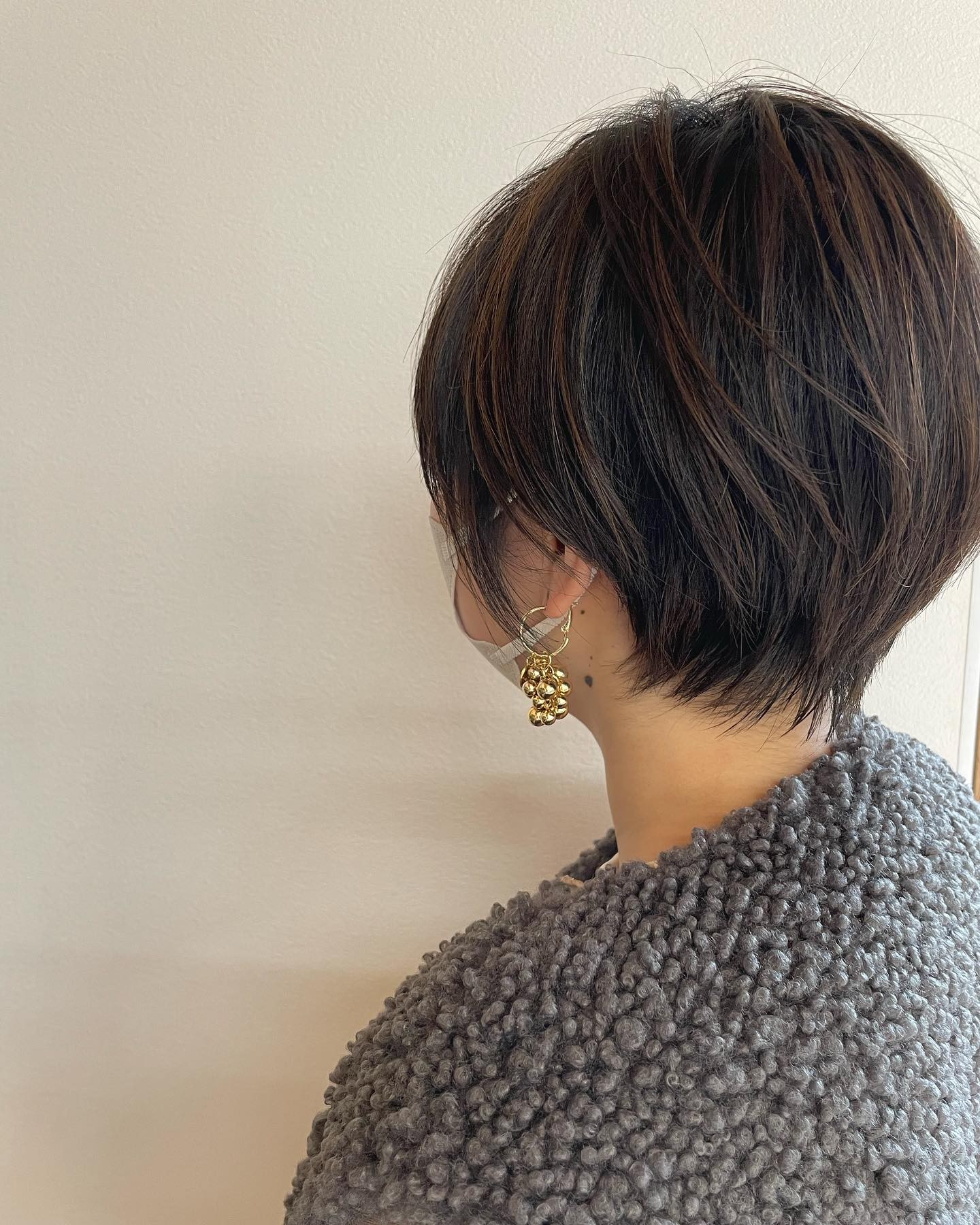 #ショートヘア．．#ショートボブ##ピアス#️．．〠627-0004京丹後市峰山町荒山1220-1︎0772608704close:Wednesday